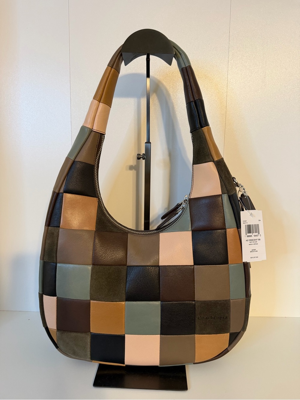 Coachtopia Patchwork Leather Hobo Bag in Multicolor - Coach